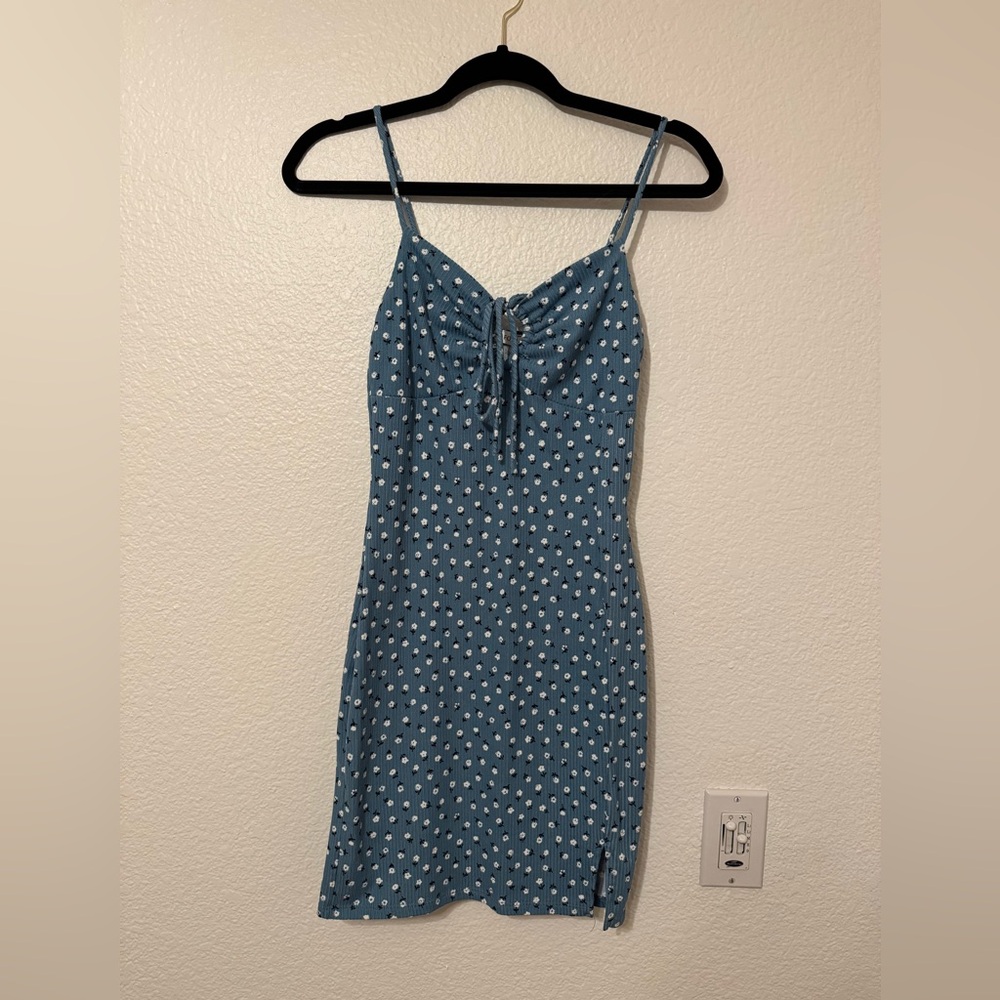 Blue Floral Dress